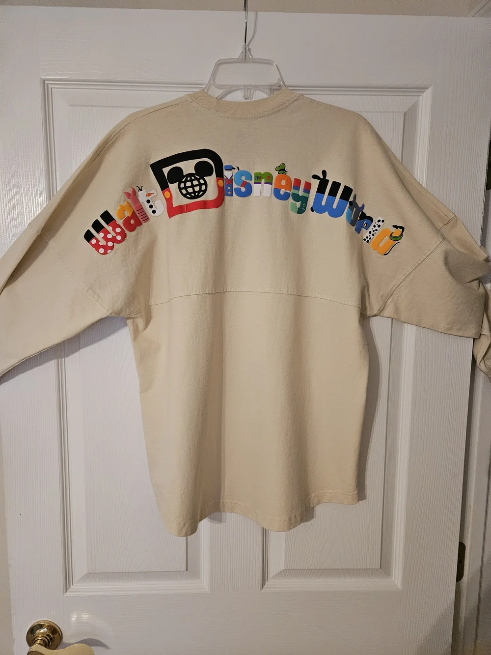 Disney Parks 2024 Walt Disney World Character Letters Sprint Jersey Size Medium